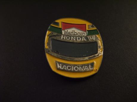 Nacional helm (Ayrton Senna McLaren Honda sponsor Marlboro)